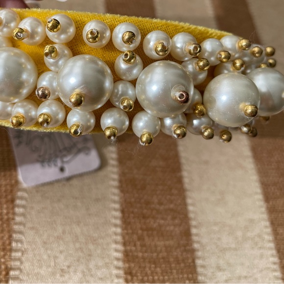 COPY - Free People Velvet Pearl Headband. Brand new - Picture 8 of 9